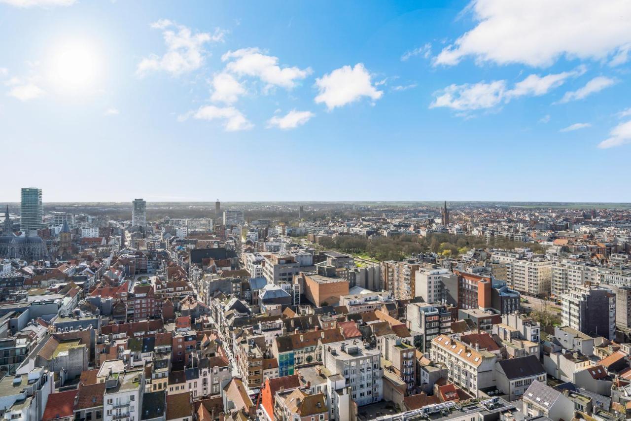 Appartamento Skyline App 5P Met Prachtige Uitzichten & Terras Ostenda Esterno foto